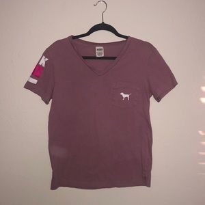 Pink brand t-shirt